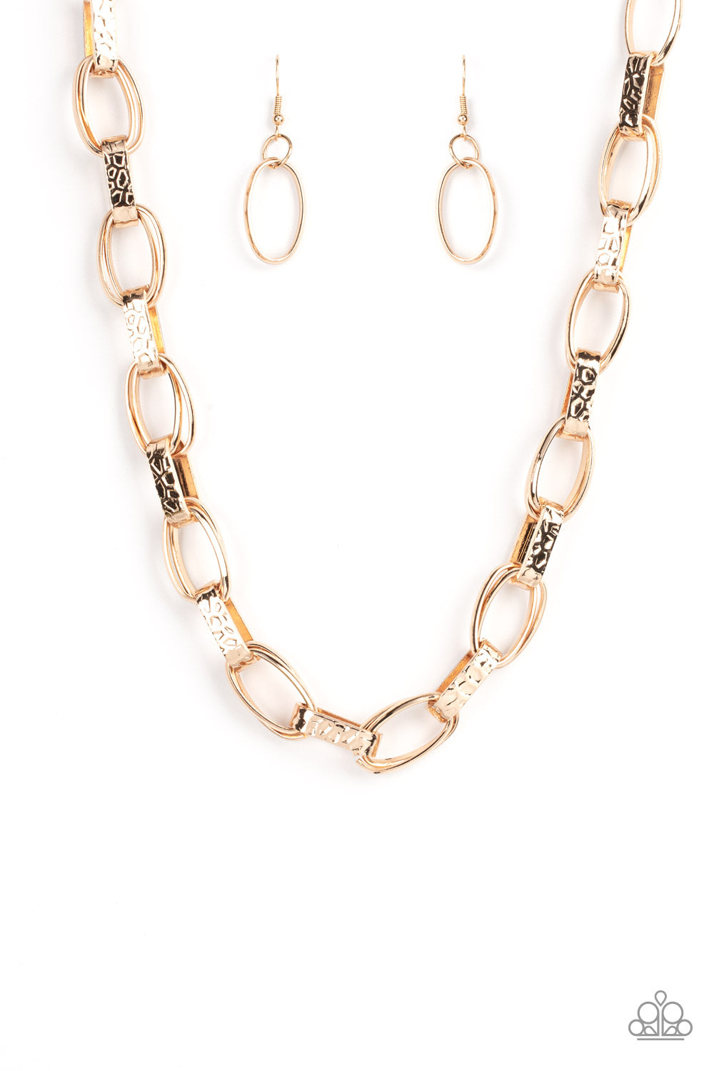 Motley In Motion - Gold Paparazzi Accessories
