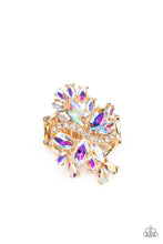 Load image into Gallery viewer, Flauntable Flare - Gold Paparazzi Accessories
