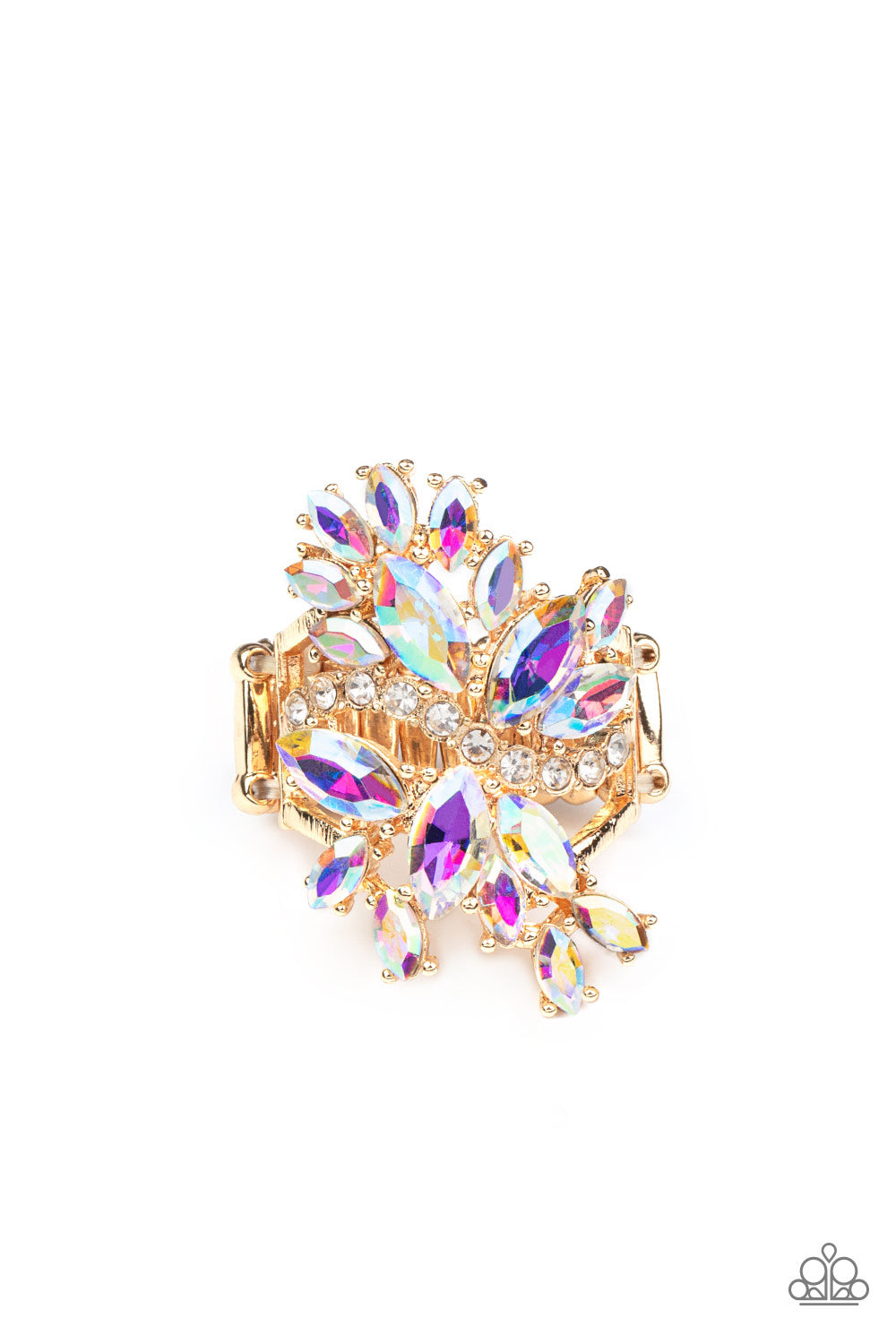 Flauntable Flare - Gold Paparazzi Accessories