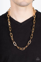 Load image into Gallery viewer, Urban Quarterback - Gold Paparazzi Accessories
