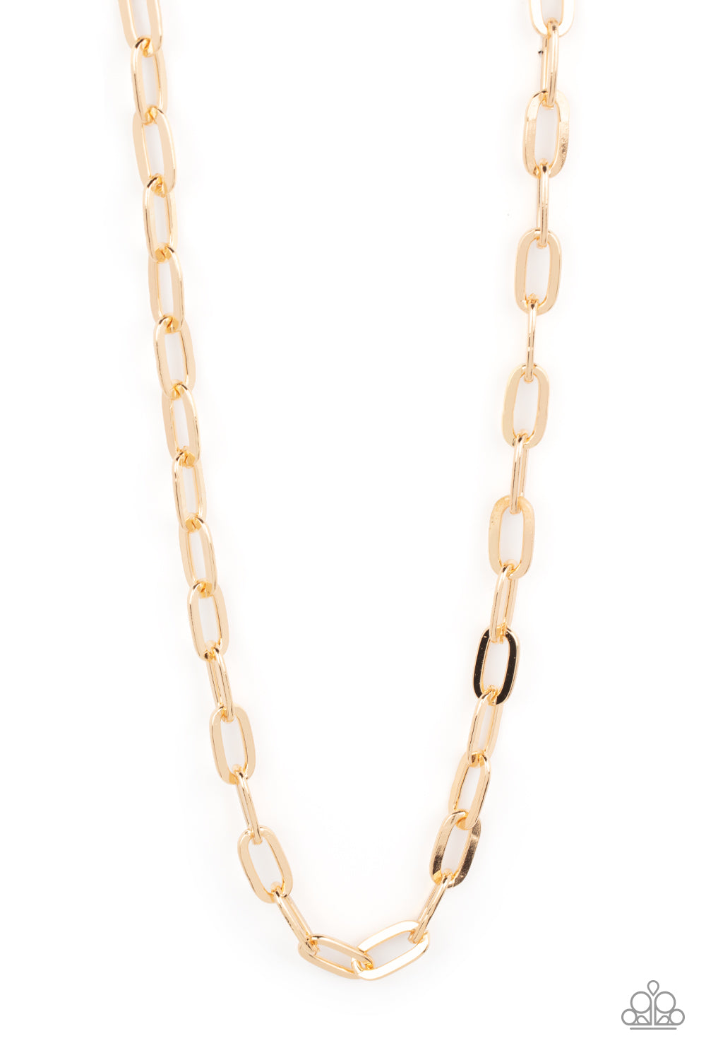 Urban Quarterback - Gold Paparazzi Accessories