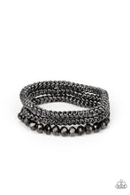 Load image into Gallery viewer, Gutsy and Glitzy - Black Paparazzi Accessories
