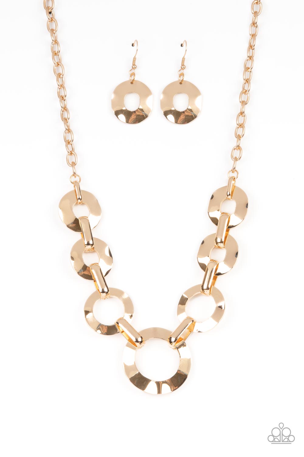 Mechanical Masterpiece - Gold Paparazzi Accessories