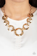 Load image into Gallery viewer, Mechanical Masterpiece - Gold Paparazzi Accessories
