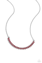 Load image into Gallery viewer, Dicey Demure - Red Paparazzi Accessories
