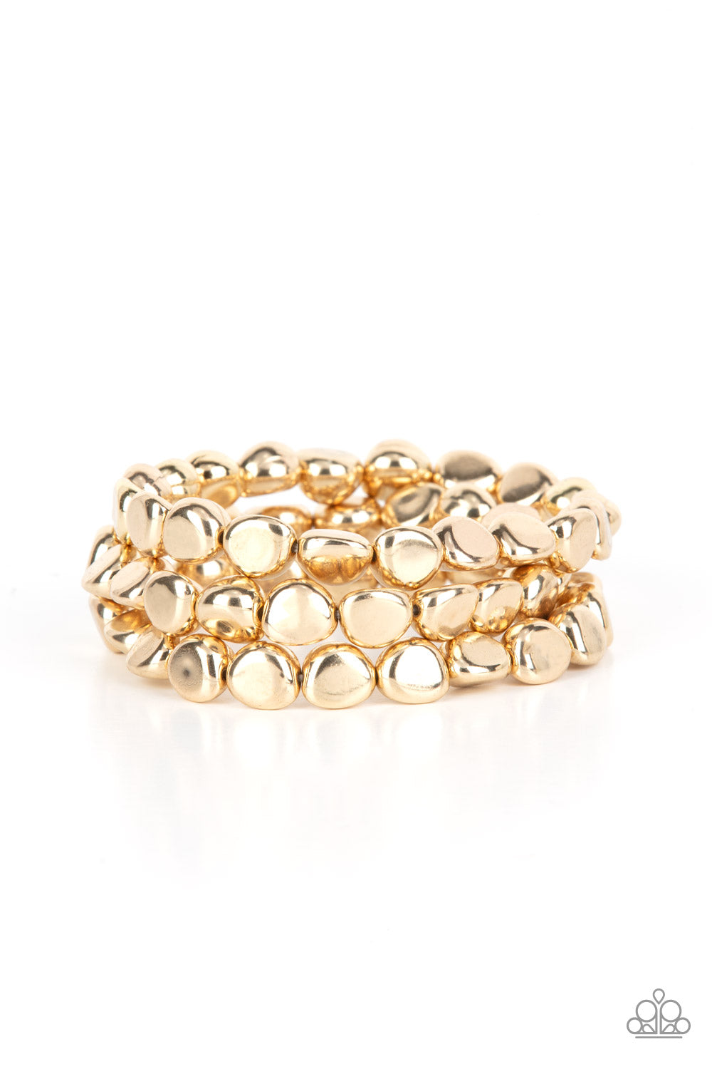 HAUTE Stone - Gold Paparazzi Accessories