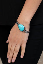 Load image into Gallery viewer, Badlands Bounty - Blue Paparazzi Accessories
