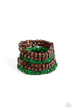 Load image into Gallery viewer, Fiji Fiesta - Green Paparazi Accessories
