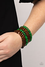 Load image into Gallery viewer, Fiji Fiesta - Green Paparazi Accessories
