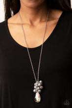 Load image into Gallery viewer, Drip Drop Dazzle - Silver Paparazzi Accessories
