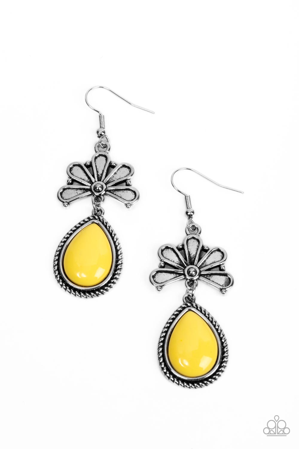 Brightly Blooming - Yellow Paparazzi Accessories