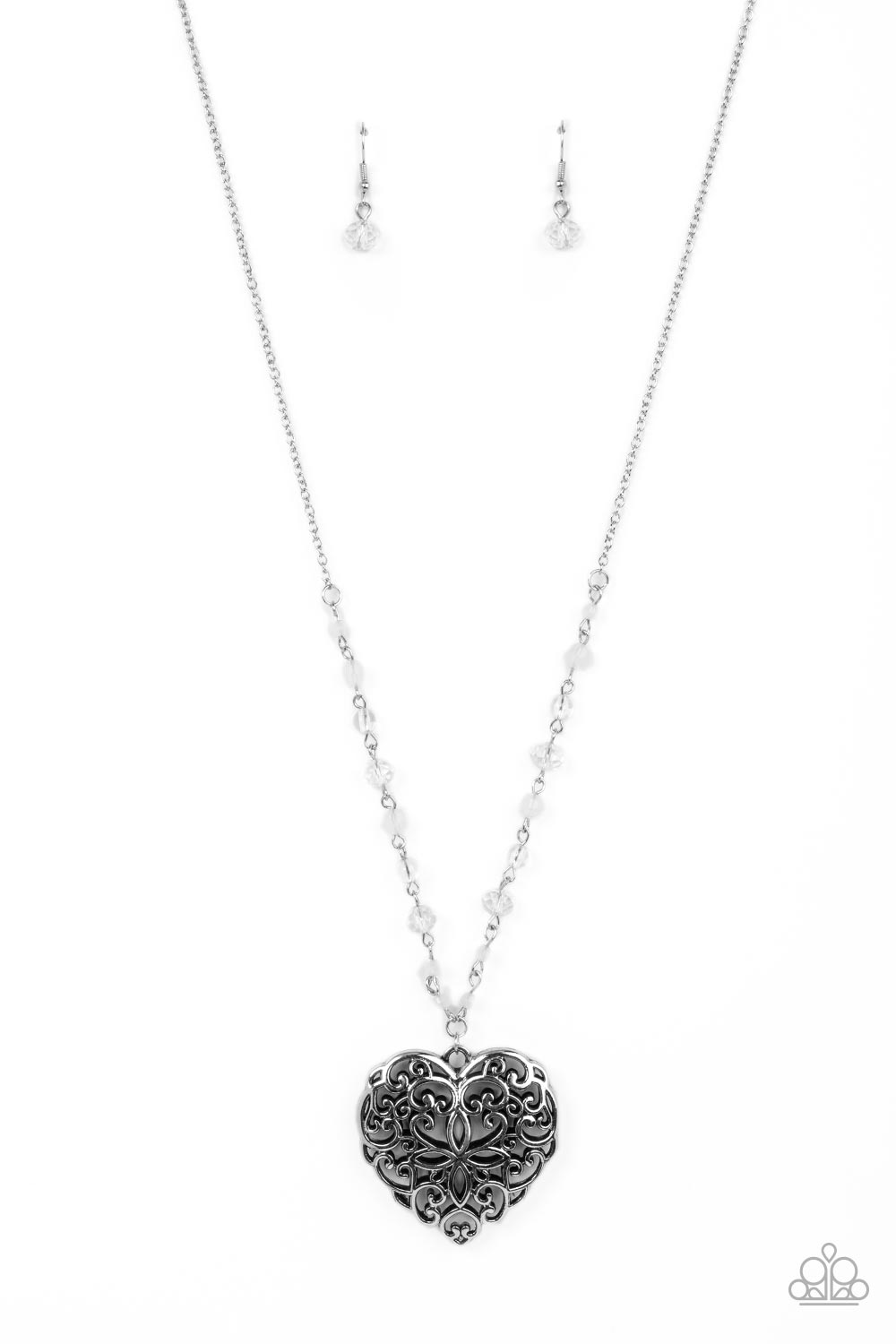 Doting Devotion - White Paparazzi Accessories