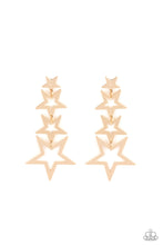 Load image into Gallery viewer, Superstar Crescendo - Gold Paparazzi Accessories
