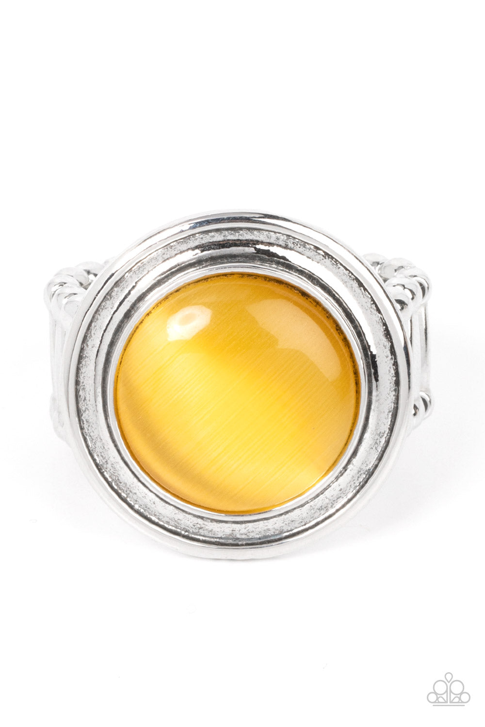 Laguna Luminosity - Yellow Paparazzi Accessories