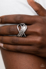 Load image into Gallery viewer, Triple Threat Twinkle - Black Paparazzi Accessories
