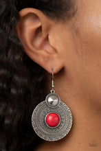 Load image into Gallery viewer, Terra Throwdown - Red Paparazzi Accessories

