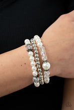Load image into Gallery viewer, Positively Polished - White Paparazzi Accessories
