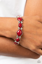 Load image into Gallery viewer, Boldly BEAD-azzled - Red Paparazzi Accessories
