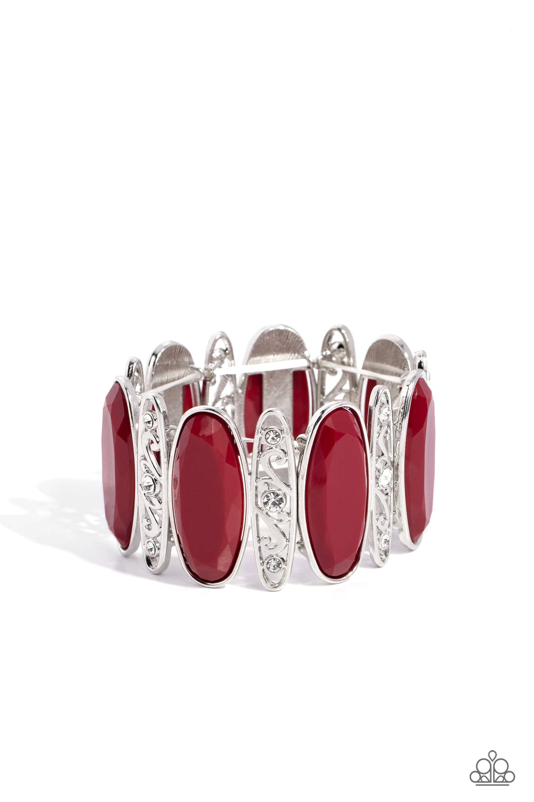 Saturated Sparkle - Red Paparazzi Accessories