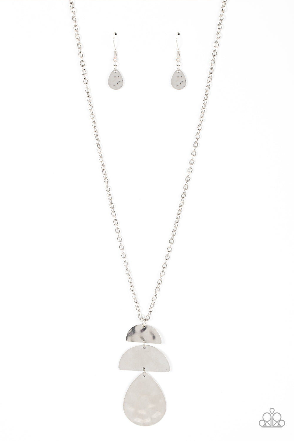 Mayan Mystery - Silver Paparazzi Accessories