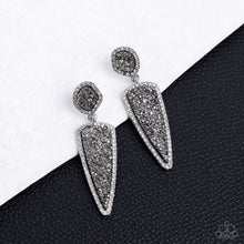 Load image into Gallery viewer, Druzy Desire - Silver Paparazzi Accessories
