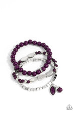 Load image into Gallery viewer, Redefined Romance - Purple Paparazzi Accessories
