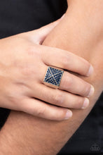 Load image into Gallery viewer, Pyramidal Powerhouse - Blue Paparazzi Accessories
