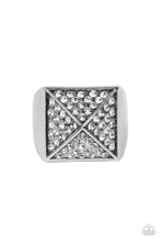 Load image into Gallery viewer, Pyramidal Powerhouse - White Paparazzi Accessories
