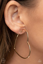 Load image into Gallery viewer, Harmonious Hearts - Gold Paparazzi Accessories
