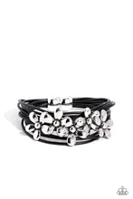 Load image into Gallery viewer, Here Comes the BLOOM - Black Paparazzi Accessories
