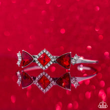 Load image into Gallery viewer, Strategic Sparkle - Red Paparazzi Accessories
