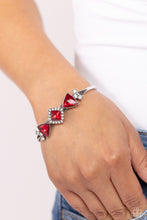 Load image into Gallery viewer, Strategic Sparkle - Red Paparazzi Accessories
