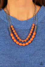 Load image into Gallery viewer, Venetian Voyage - Orange Paparazzi Accessories
