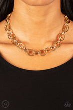 Load image into Gallery viewer, Tough Crowd - Gold Paparazzi Accessories
