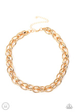 Load image into Gallery viewer, Tough Crowd - Gold Paparazzi Accessories
