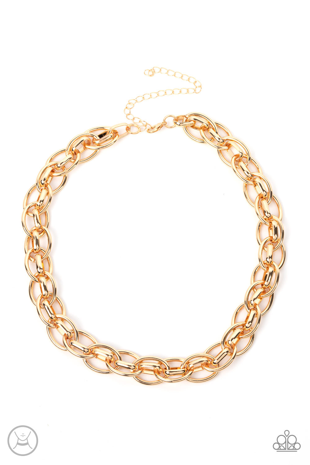 Tough Crowd - Gold Paparazzi Accessories