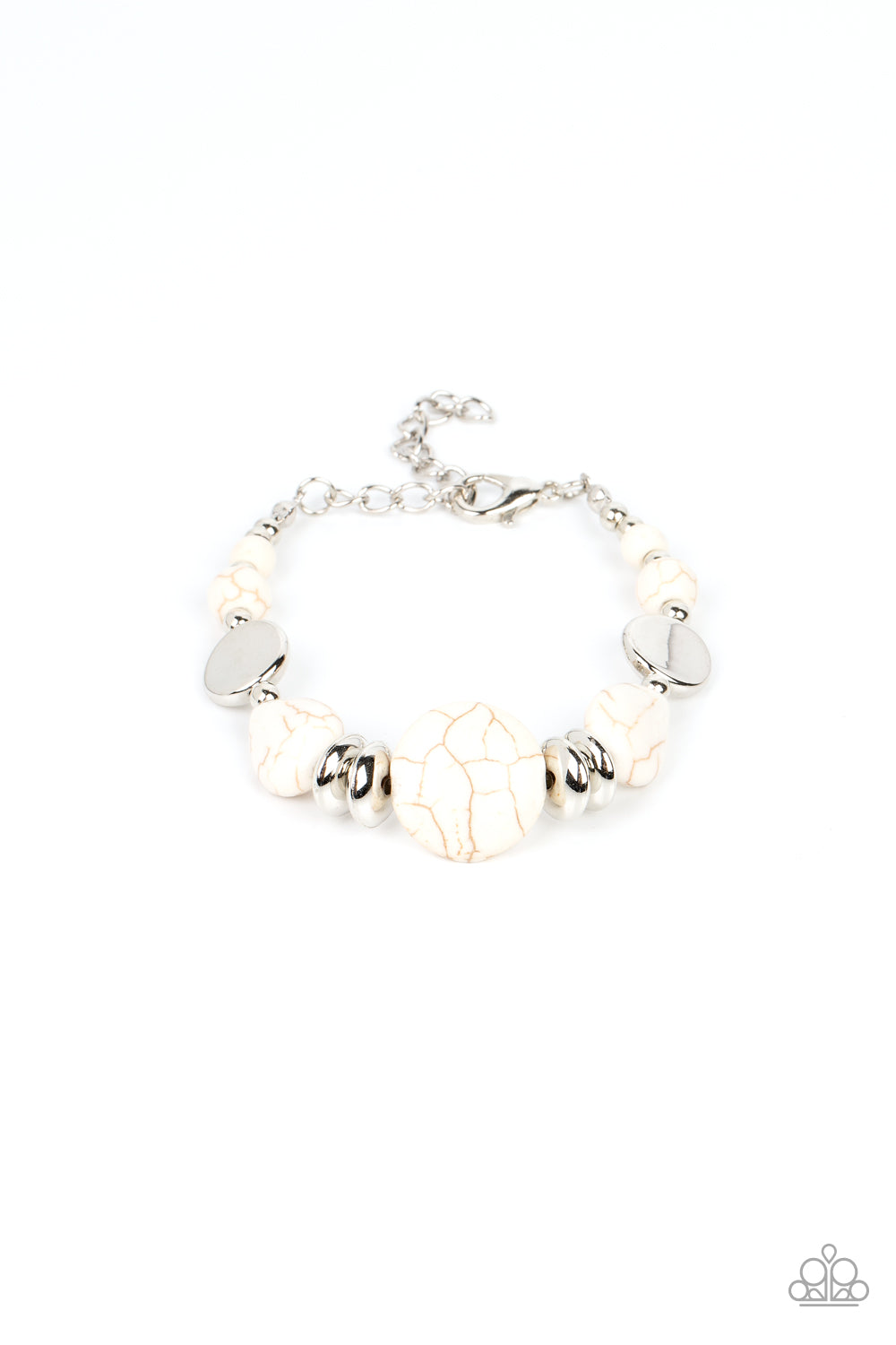 Mesa Vista - White Paparazzi Accessories