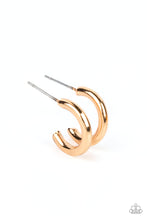 Load image into Gallery viewer, Small-Scale Shimmer - Gold Paparazzi Accessories

