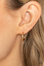 Load image into Gallery viewer, Small-Scale Shimmer - Gold Paparazzi Accessories
