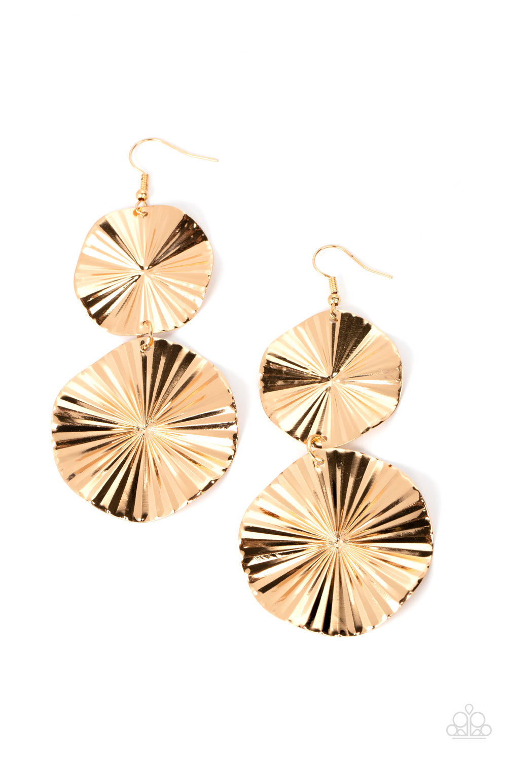 In Your Wildest FAN-tasy - Gold Paparazzi Accessories