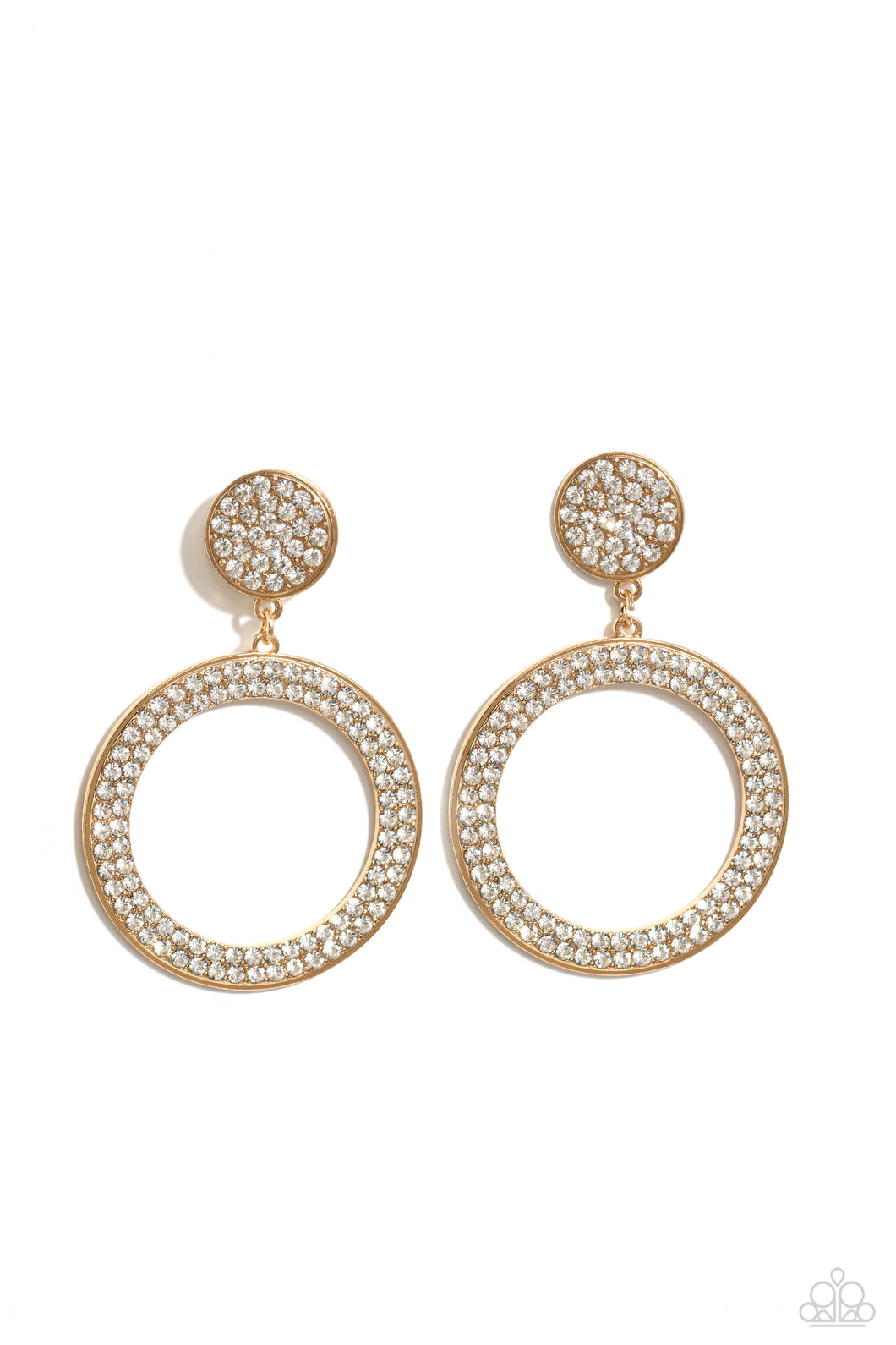 GLOW You Away - Gold Paparazzi Accesories