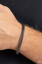 Load image into Gallery viewer, Cable Train - Black Paparazzi Accessories
