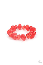 Load image into Gallery viewer, Keep GLOWING Forward - Red Paparazzi Accessories
