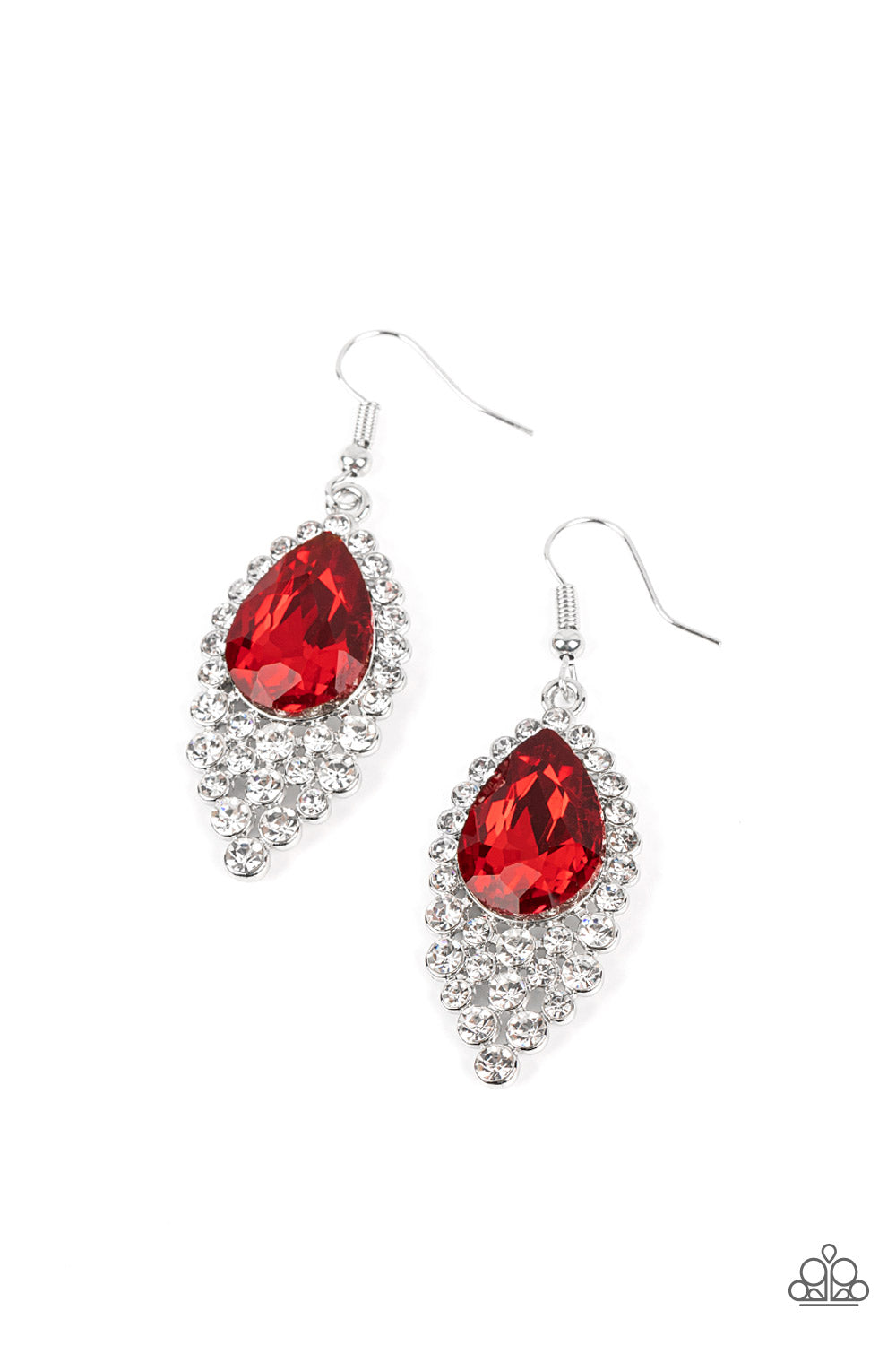 Glorious Glimmer - Red Paparazzi Accessories