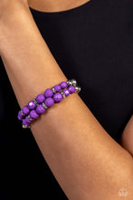 Load image into Gallery viewer, Two by Two Twinkle - Purple Paparazzi Accessories
