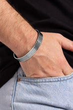 Load image into Gallery viewer, Metro Lineman - Silver Paparazzi Accessories
