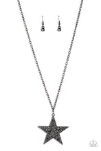 Load image into Gallery viewer, Rock Star Sparkle - Black Paparazzi Accessories
