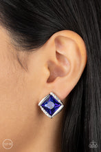 Load image into Gallery viewer, Sparkle Squared - Blue Paparazzi Accessories
