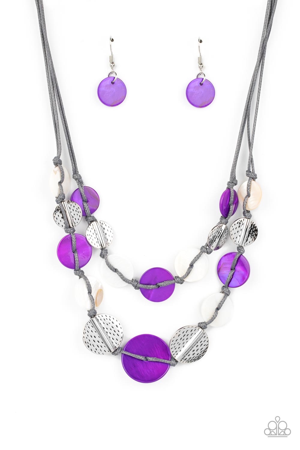 Barefoot Beaches - Purple  Paparazzi Accessories