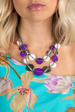 Load image into Gallery viewer, Barefoot Beaches - Purple  Paparazzi Accessories
